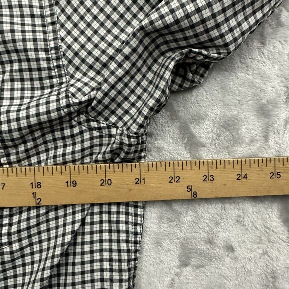 Mountain Khakis Shirt Men's Medium Black White Check Button Down Classic Fit - Picture 4 of 8